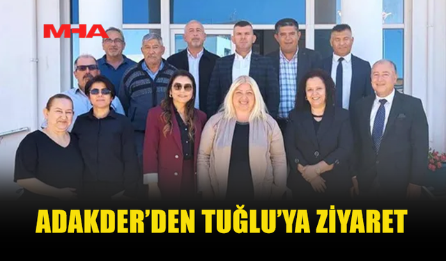 ADAKDER’DEN MEHMETÇİK-BÜYÜKKONUK BELEDİYESİ’NE NEZAKET ZİYARETİ