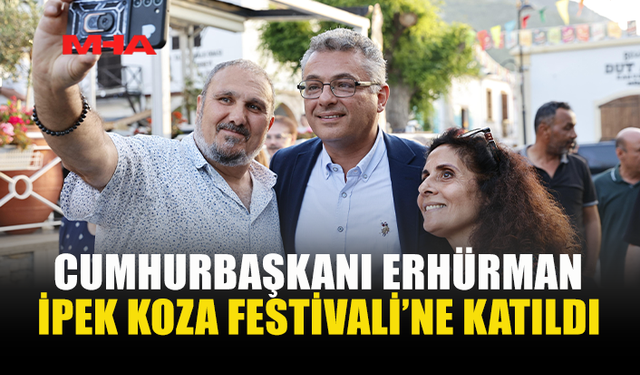 ERHÜRMAN İPEK KOZA FESTİVALİ’NE KATILDI