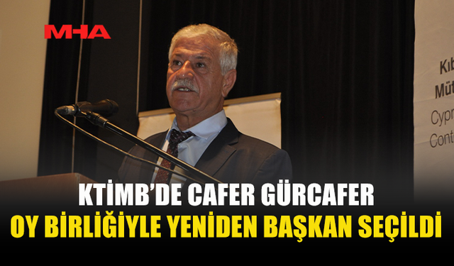CAFER GÜRCAFER OY BİRLİĞİYLE YENİDEN BAŞKAN