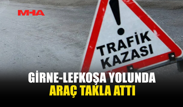 ANAYOLDA KORKUTAN KAZA: 3 KİŞİ YARALANDI