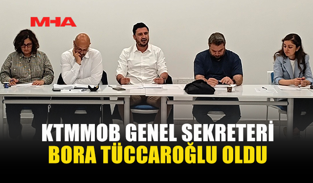 KTMMOB’DE YENİ GÖREV DAĞILIMI YAPILDI