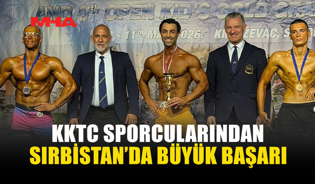 KKTC’DEN IFBB ŞAMPİYONASINDA TARİHİ BAŞARI