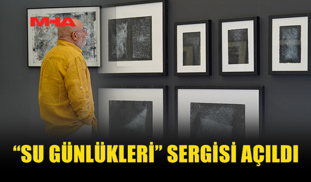JOHAN THOM’UN “SU GÜNLÜKLERİ” SERGİSİ GİRNE’DE AÇILDI