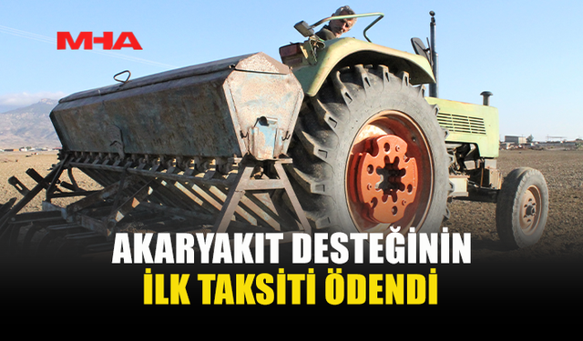 ÜRETİCİYE 116 MİLYON TL’LİK DESTEK