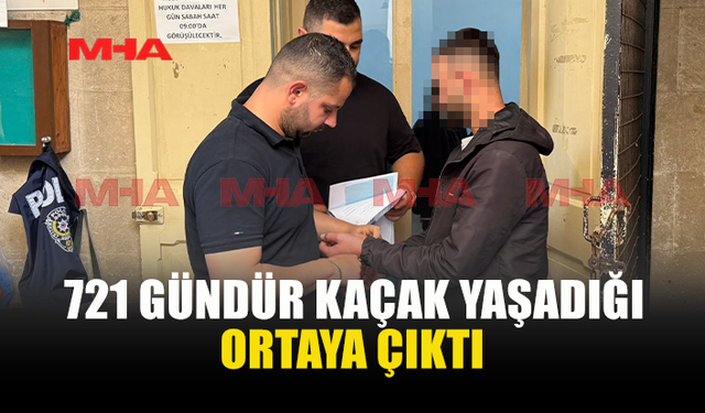 GİRNE’DE İKAMETSİZ YAŞAYAN ZANLI TUTUKLANDI
