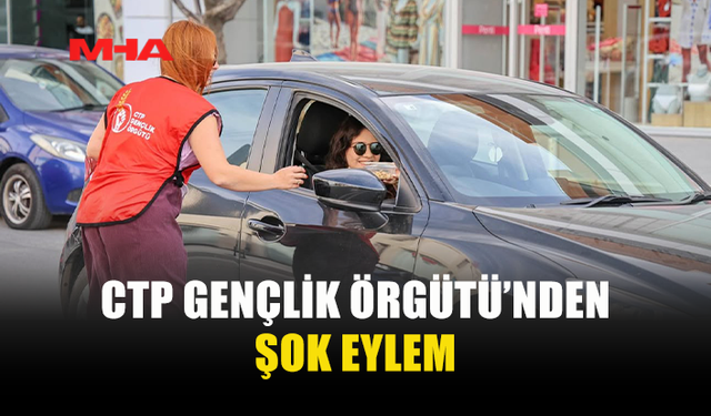 CTP GENÇLİK ÖRGÜTÜ DEREBOYU’NDA EYLEM YAPTI