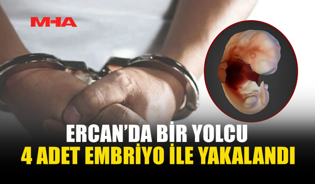 ERCAN HAVALİMANI’NDA ŞAŞIRTAN OLAY