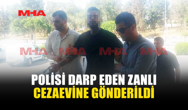 GAZİMAĞUSA’DA POLİSE SALDIRAN ZANLI CEZAEVİNE GÖNDERİLDİ
