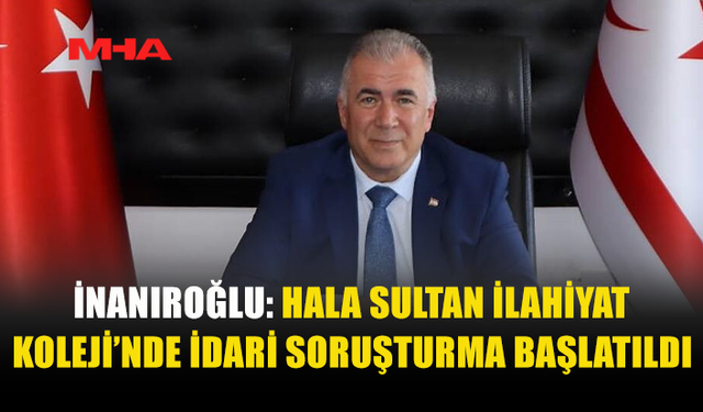 İNANIROĞLU: “ÇOCUKLARIN GÜVENLİĞİ ÖNCELİĞİMİZDİR”
