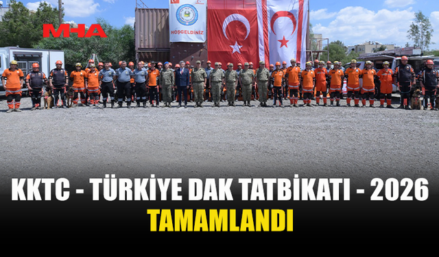 KKTC-TÜRKİYE DAK TATBİKATI BAŞARIYLA TAMAMLANDI