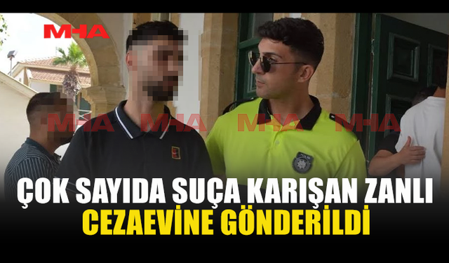 11 AÇIK DOSYASI BULUNAN ZANLI CEZAEVİNE GÖNDERİLDİ