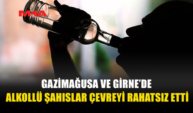 ALKOLLÜ HALDE ÇEVREYE RAHATSIZLIK VEREN 3 KİŞİ TUTUKLANDI