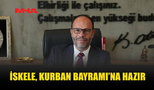 İSKELE BELEDİYESİ BAYRAM İÇİN TEYAKKUZDA