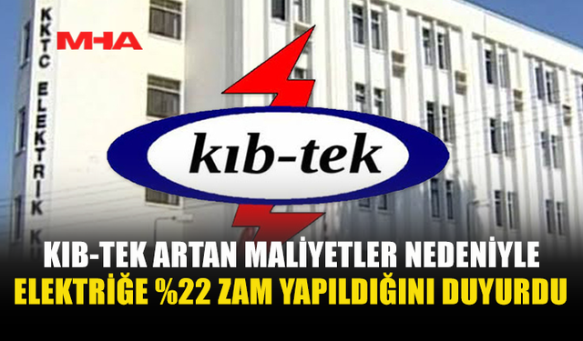 KIB-TEK’TEN YENİ TARİFE DÜZENLEMESİ