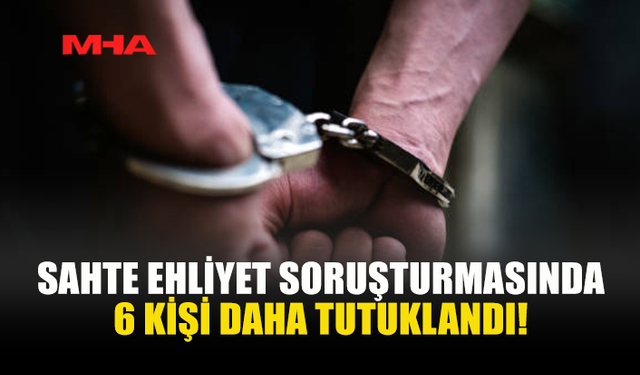 GİRNE’DE SAHTE SÜRÜCÜ BELGESİ OPERASYONU BÜYÜYOR
