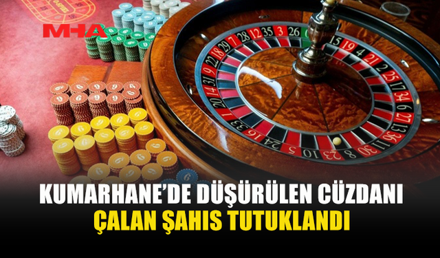 KUMARHANEDEN HIRSIZLIK YAPAN ZANLI DERİNYA KAPISINDA YAKALANDI