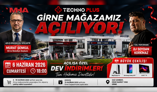 KIBRIS'IN EN BÜYÜK TEKNOLOJİ SHOWROOM'U GİRNE'DE AÇILIYOR