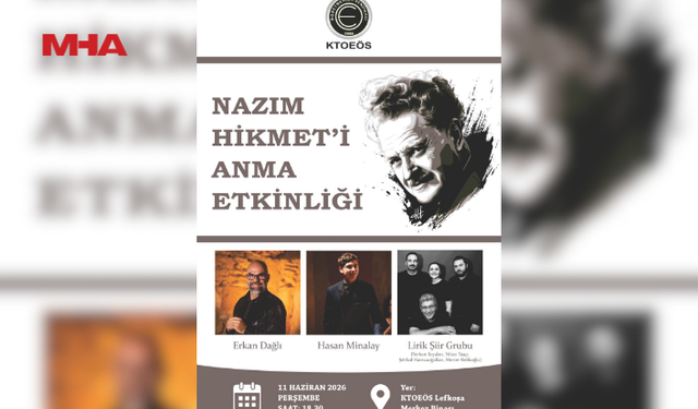 KTOEÖS’DEN NAZIM HİKMET’İ ANMA ETKİNLİĞİ