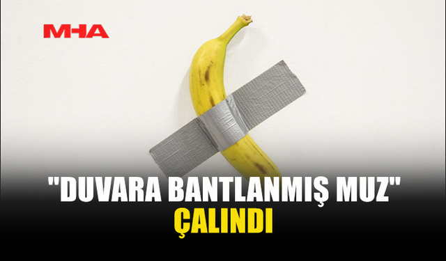 6,2 MİLYON DOLARLIK MUZ ÇALINDI