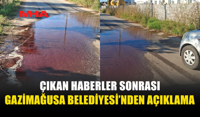 GAZİMAĞUSA BELEDİYESİ, MEZBAHADAKİ HİZMETİN GEÇİCİ OLARAK DURDURULDUĞUNU BİLDİRDİ