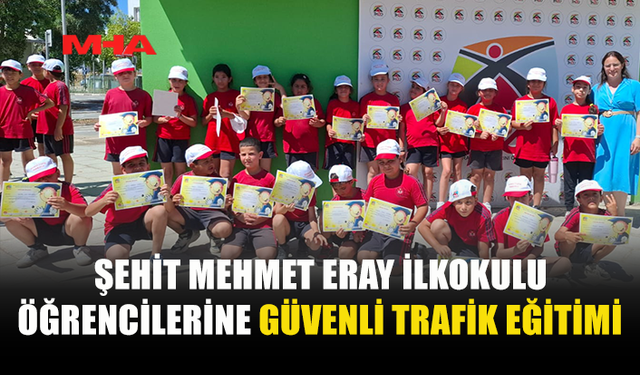 TKÖD’DEN ÖĞRENCİLERE UYGULAMALI TRAFİK EĞİTİMİ