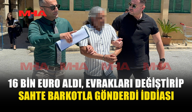 ÖN İZİN VAADİYLE 16 BİN EURO VURGUN İDDİASI