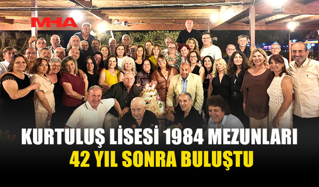 GÜZELYURT’TA NOSTALJİ DOLU MEZUNLAR GECESİ