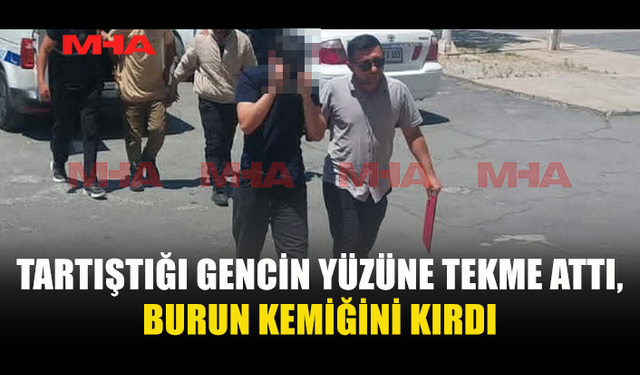 DİSKO OTOPARKINDAKİ KAVGA: TARTIŞTIĞI GENCİN YÜZÜNE TEKME ATTI