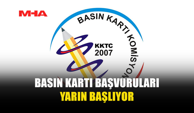 SARI VE SÜREKLİ BASIN KARTI İÇİN TAKVİM AÇIKLANDI