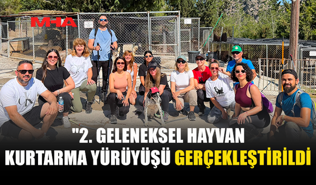 GİRNE’DE HAYVANLAR İÇİN ANLAMLI YÜRÜYÜŞ