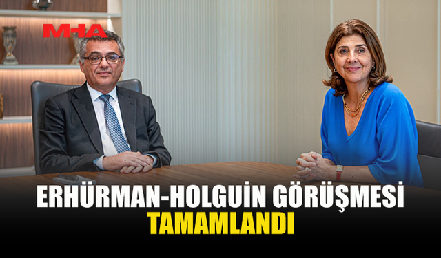 ERHÜRMAN GÖRÜŞME SONRASI AÇIKLAMA YAPMADI
