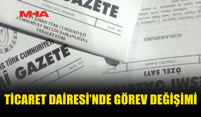 TİCARET DAİRESİ MÜDÜRÜ SEVİL YÖNLÜER GÖREVDEN ALINDI