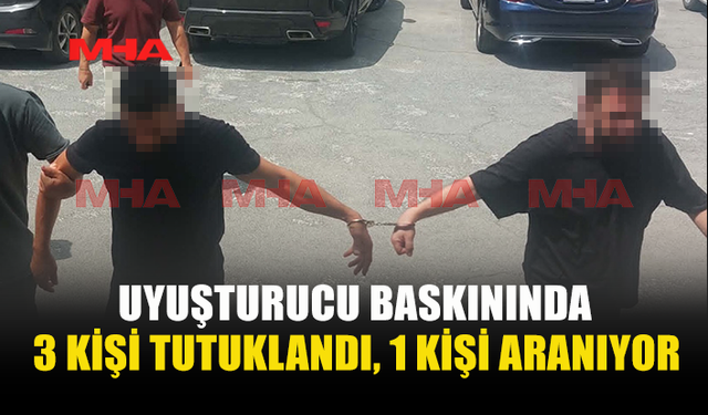 GAZİMAĞUSA'DA ARANAN ŞAHISIN EVİNDE UY*ŞTURUCU BULUNDU