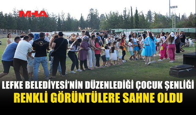 UÇURTMA FESTİVALİ LEFKE GÖKYÜZÜNÜ ŞENLENDİRDİ
