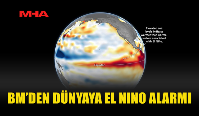 EL NINO SICAKLIKLARI TIRMANDIRACAK
