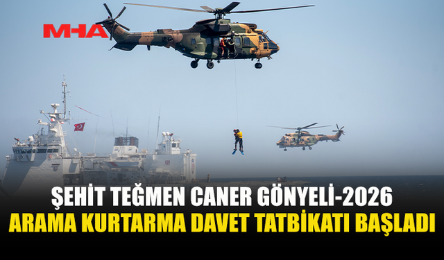 CANER GÖNYELİ-2026 TATBİKATI BAŞLADI