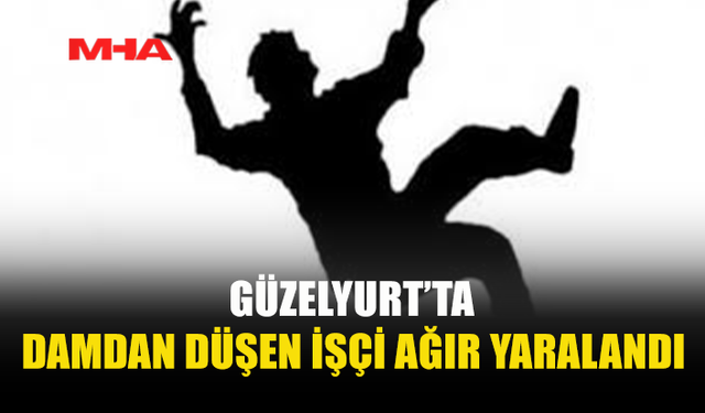 GÜZELYURT’TA İŞÇİ LOJMANINDA FECİ KAZA