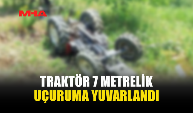 ESENTEPE’DE KORKUTAN TRAKTÖR KAZASI