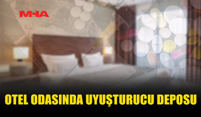 GAZİMAĞUSA'DA OTEL ODASINDA UY*ŞTURUCU ELE GEÇİRİLDİ