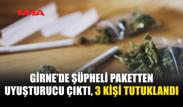 GİRNE’DE 3 GRAM UY*ŞTURUCU ELE GEÇİRİLDİ