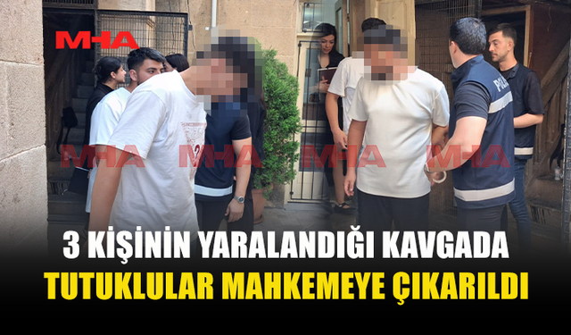 OTOPARKTA KORKUNÇ KAVGA: 3 YARALI, 2 TUTUKLU