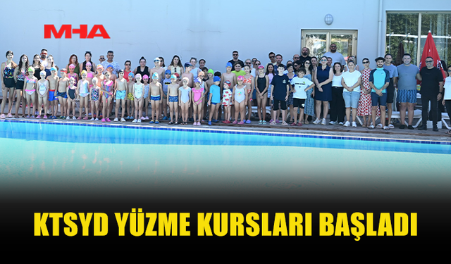 KTSYD YAZ DÖNEMİ YÜZME KURSLARINA START VERDİ
