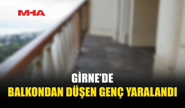 3 METREDEN DÜŞTÜ, HASTANEYE KALDIRILDI