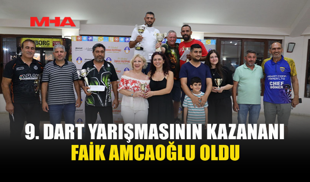 9. DART YARIŞMASINDA BİRİNCİLİK AMCAOĞLU’NUN