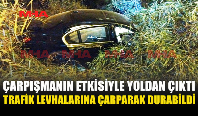 DİREKSİYON HÂKİMİYETİNİ KAYBETTİ, KAZA KAÇINILMAZ OLDU