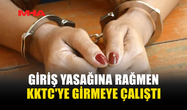 MUHACERET İŞLEMİ YAPMADAN ÜLKEYE GİRDİ, TUTUKLANDI