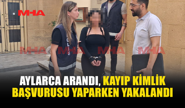 POLİSTEN KAÇTI, KİMLİK İŞLEMİNDE YAKAYI ELE VERDİ