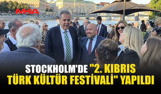 KKTC’NİN KÜLTÜR DEĞERLERİ İSVEÇ’TE TANITILDI