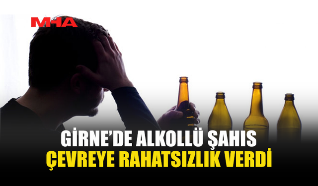ALKOLLÜ HALDE BAĞIRIP ÇAĞIRDI, TUTUKLANDI