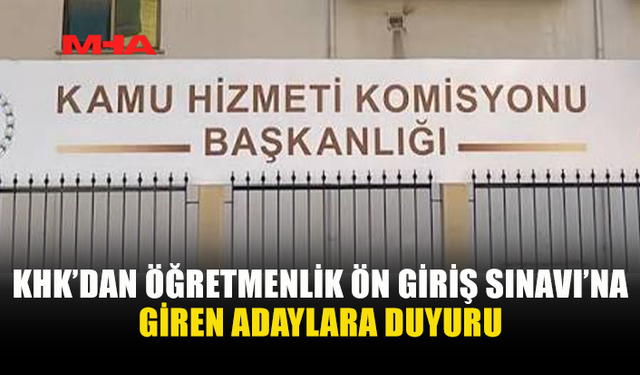 ÖĞRETMENLİK BRANŞ SINAVLARI İÇİN BAŞVURULAR BAŞLIYOR